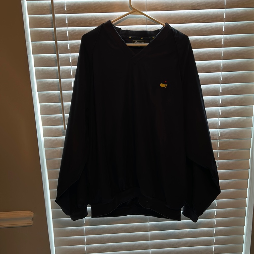 Masters collection black pullover jacket XL